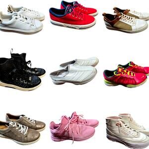 Bulk Men’s Women’s Tennis Athletic Shoe Lot Of 9 Name Brand Wholesale Reseller